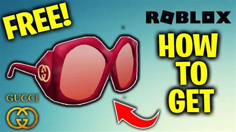 gucci round frame sunglasses roblox|How to get Gucci Round.